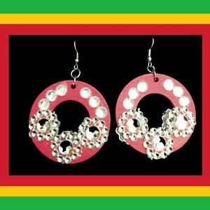 RED HOT WOOD & RHINESTONES 🇪🇹My Seasonal sale is :"Buy 1 Get 1 Free"🇪🇹